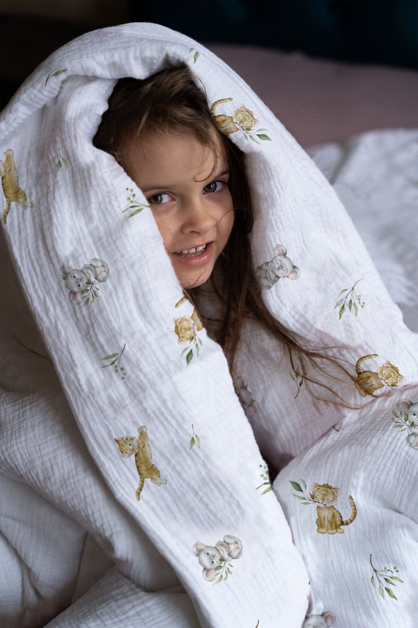 "Koala &amp; Tiger" Premium Children's Bedding