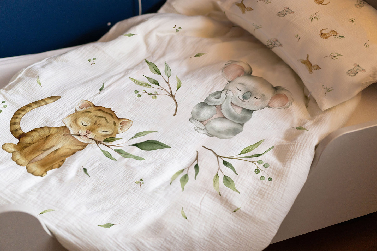 "Koala &amp; Tiger" Premium Children's Bedding