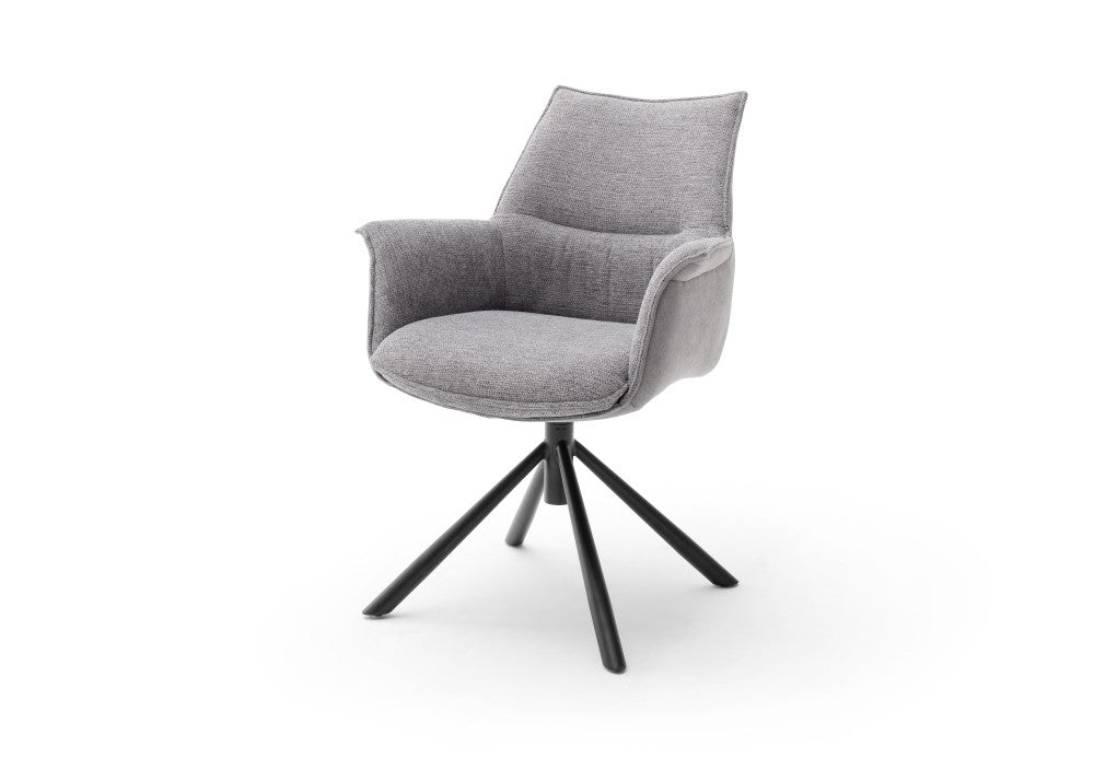 KONYA 4-fóta stóll með armpúðum - 2 stk.