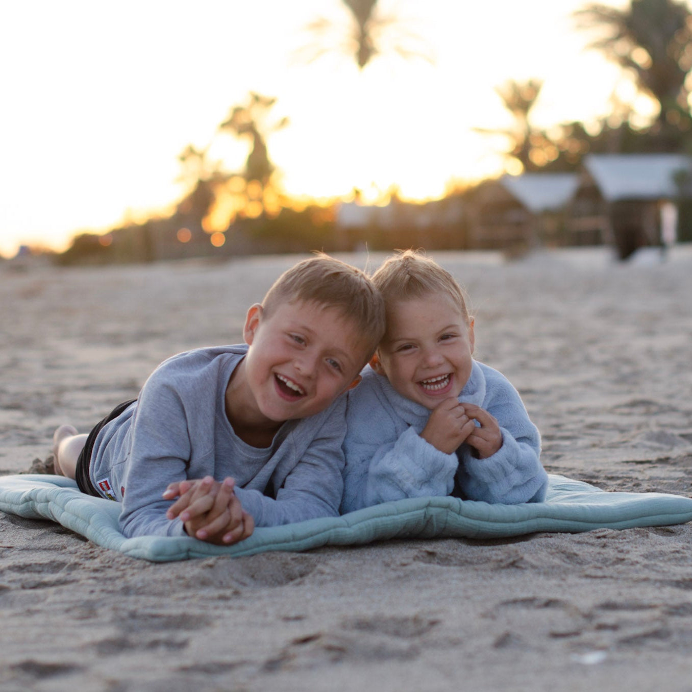 Krabbeldecke Musselin - atmungsaktiv & sicher