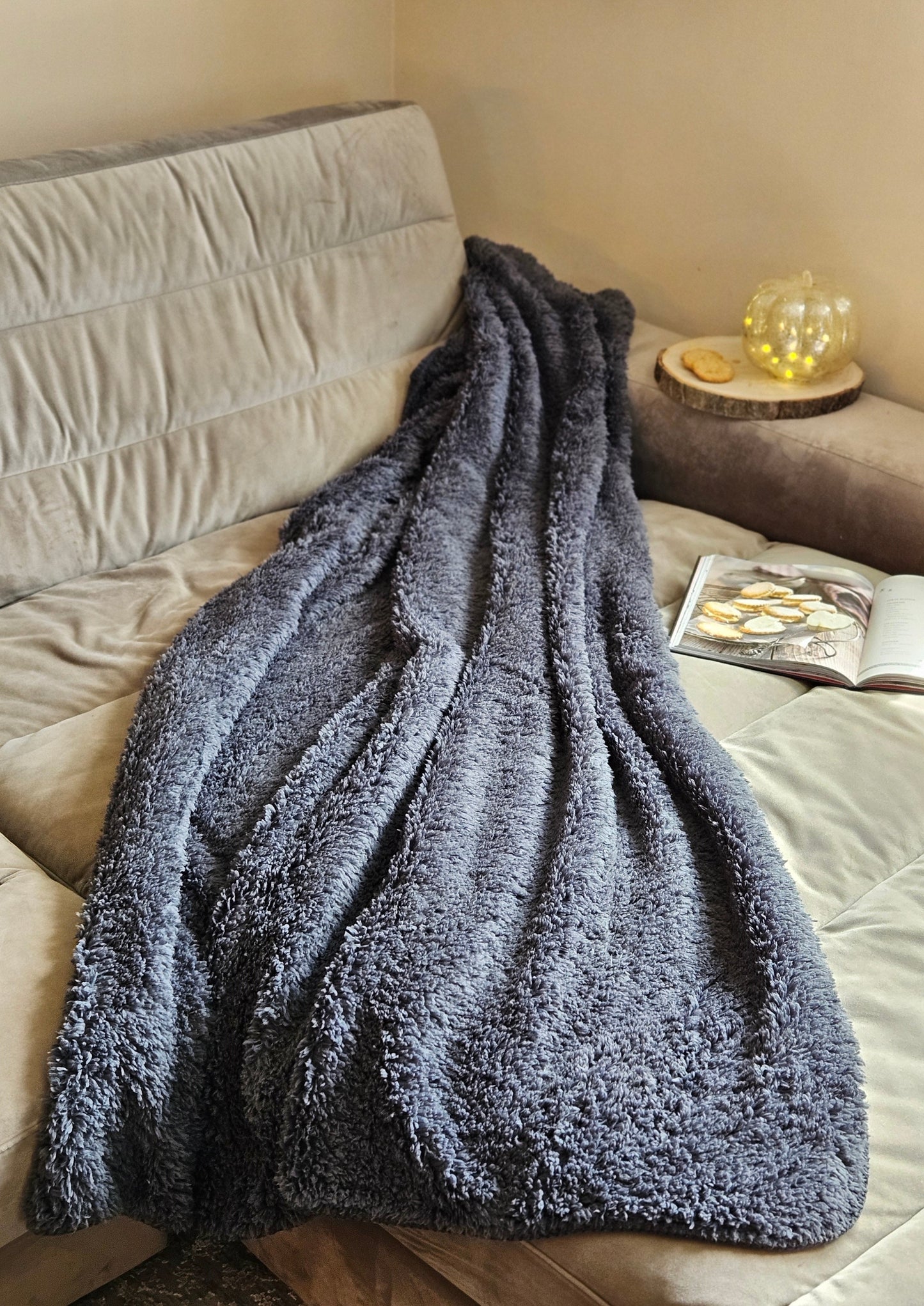 Decke Kuscheldecke Tagesdecke Wohndecke Hirsch Winter 150x200 kuschelig weich