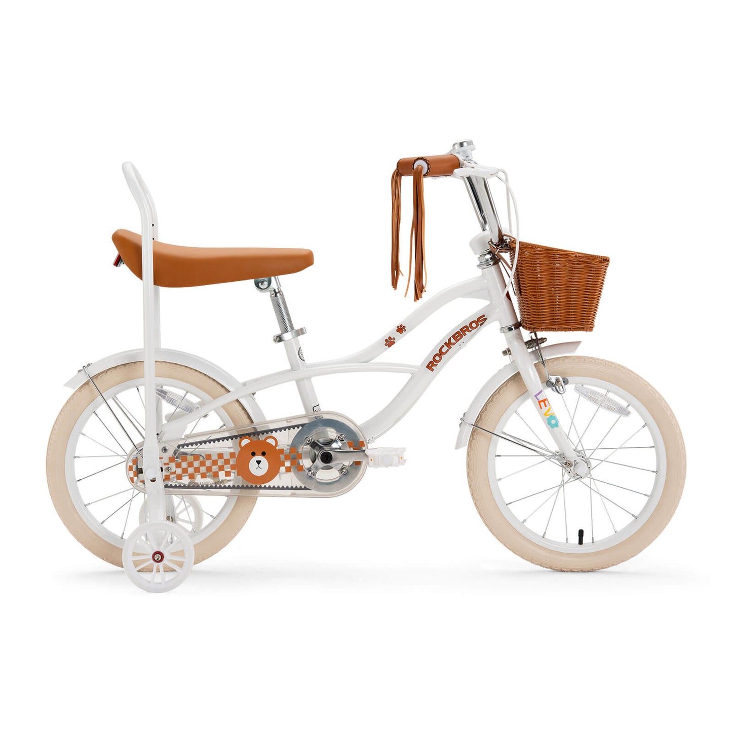 LEVO -16'' children's bicycle with training wheels