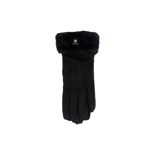 Winter Damen Handschuhe » Fingerhandschuhe mit Kunstpelz » Winterhandschuhe mit Smartphone Touch-Funktion