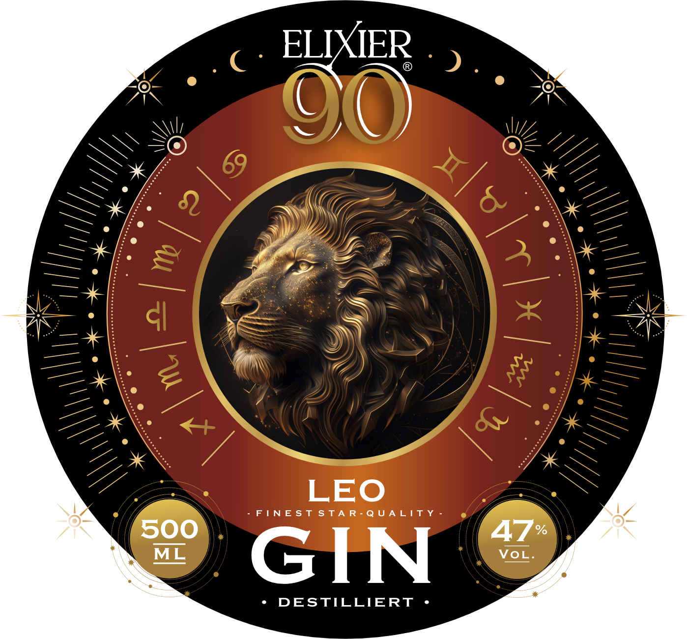 Löwe  - Leo Edition (Gin) 47% Vol.