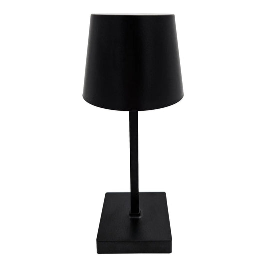Tischleuchte Touch dimmbar LED Lampe schwarz kabellos Höhe 26 cm