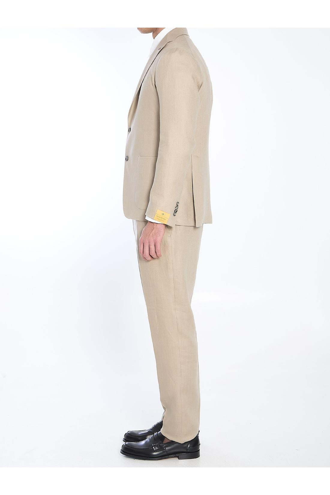 Linen two-piece suit