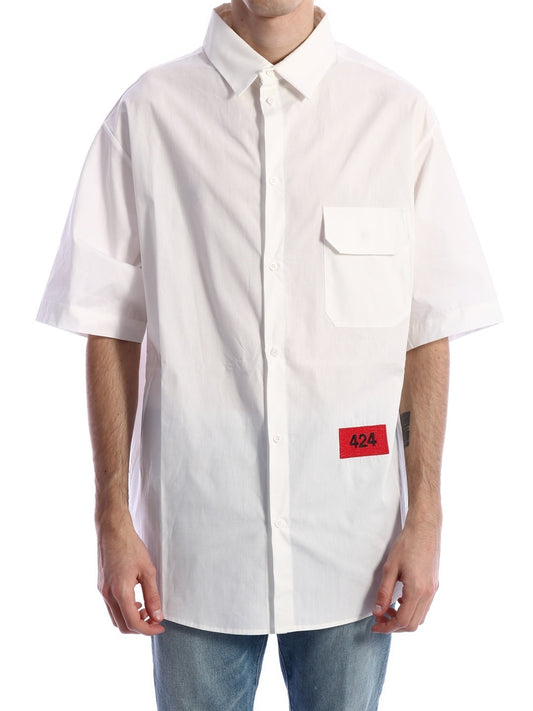 Logo Shirt White