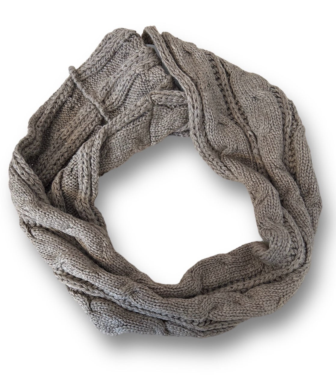 Loop Schal » Winter Damenschal » Strickschal » Damen Schal mit Strickmuster