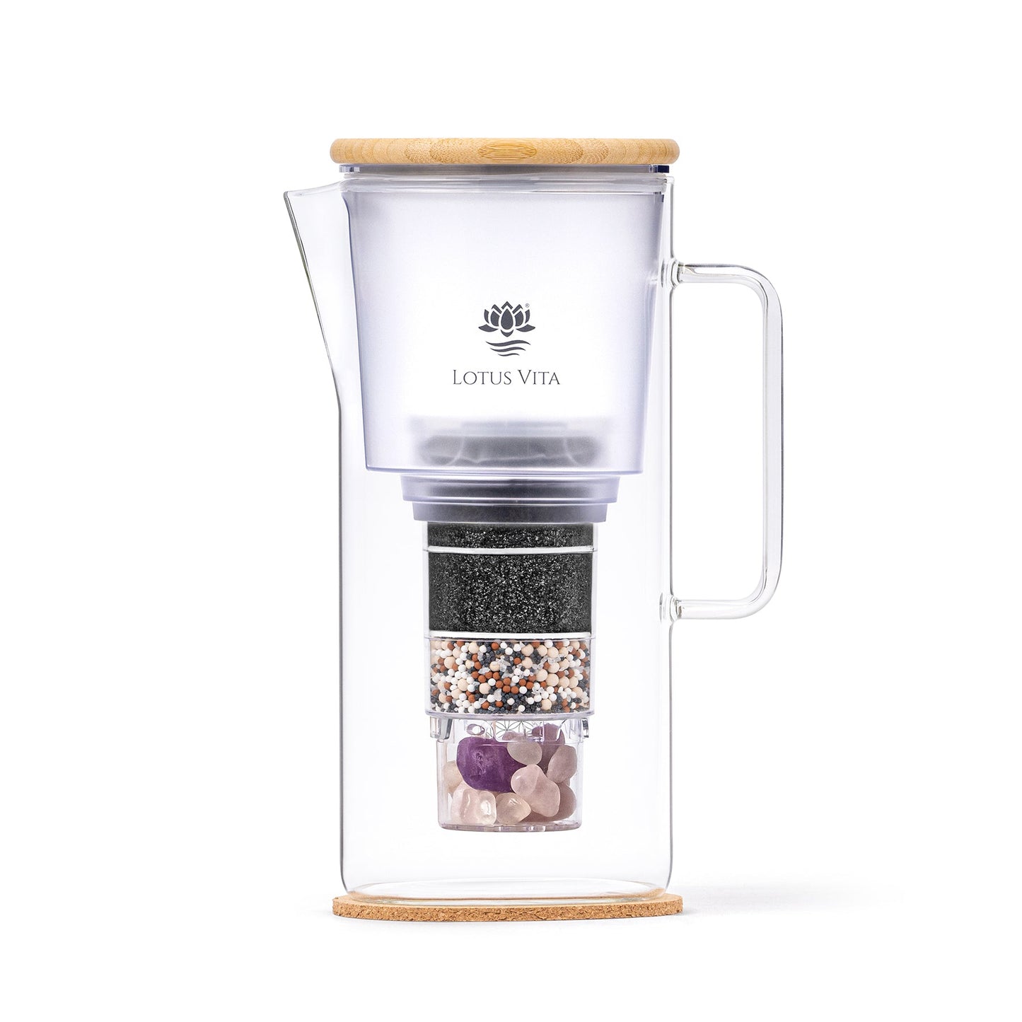 Kristalsteinshólf fyrir NATURA PLUS vatnssíur