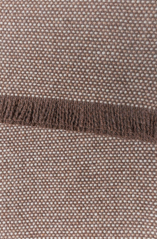 KUNA Vinazza Blanket – 70% Baby Alpaca &amp; 30% Virgin Wool (Eco Line, undyed)