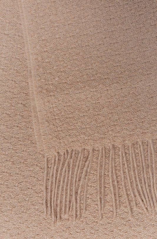 Kuna - VITOR - Premium blanket made from 100% baby alpaca (Eco Line, undyed)