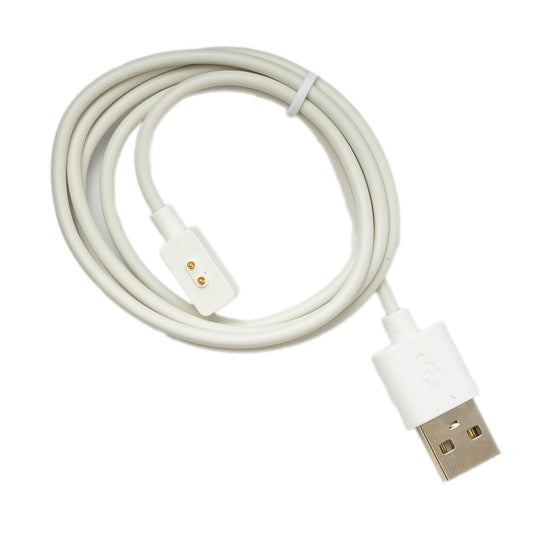 SYSTEM-S USB 2.0 Kabel 100 cm Ladekabel für Redmi Watch 4 Smartwatch in Weiß