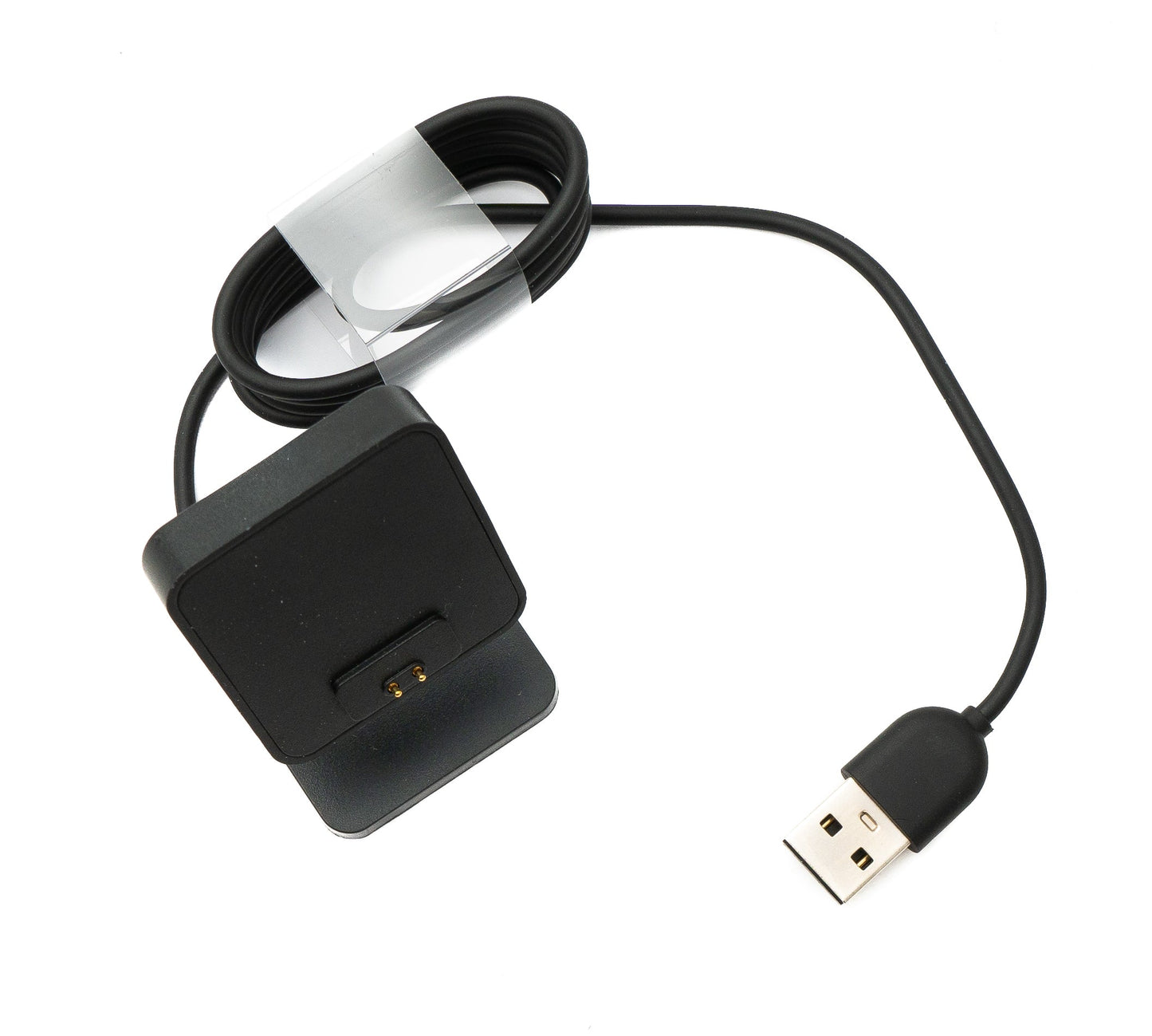 SYSTEM-S USB 2.0 Kabel 100 cm Ladestation für Redmi Watch 4 Smartwatch in Schwarz