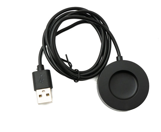 SYSTEM-S USB 2.0 Kabel 100 cm Ladekabel für Xiaomi S1 Pro Smartwatch in Schwarz