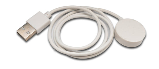 SYSTEM-S USB 2.0 Wireless Cable 70 cm Charging Station for Haylou Watch R8 Smartwatch Wireless White