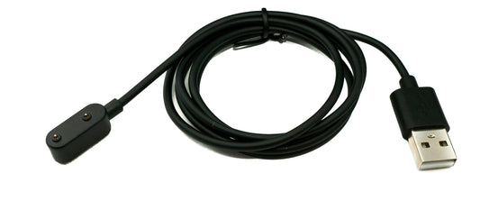 SYSTEM-S USB 2.0 cable 100 cm charging cable for HONOR Band 9 Smartwatch in black