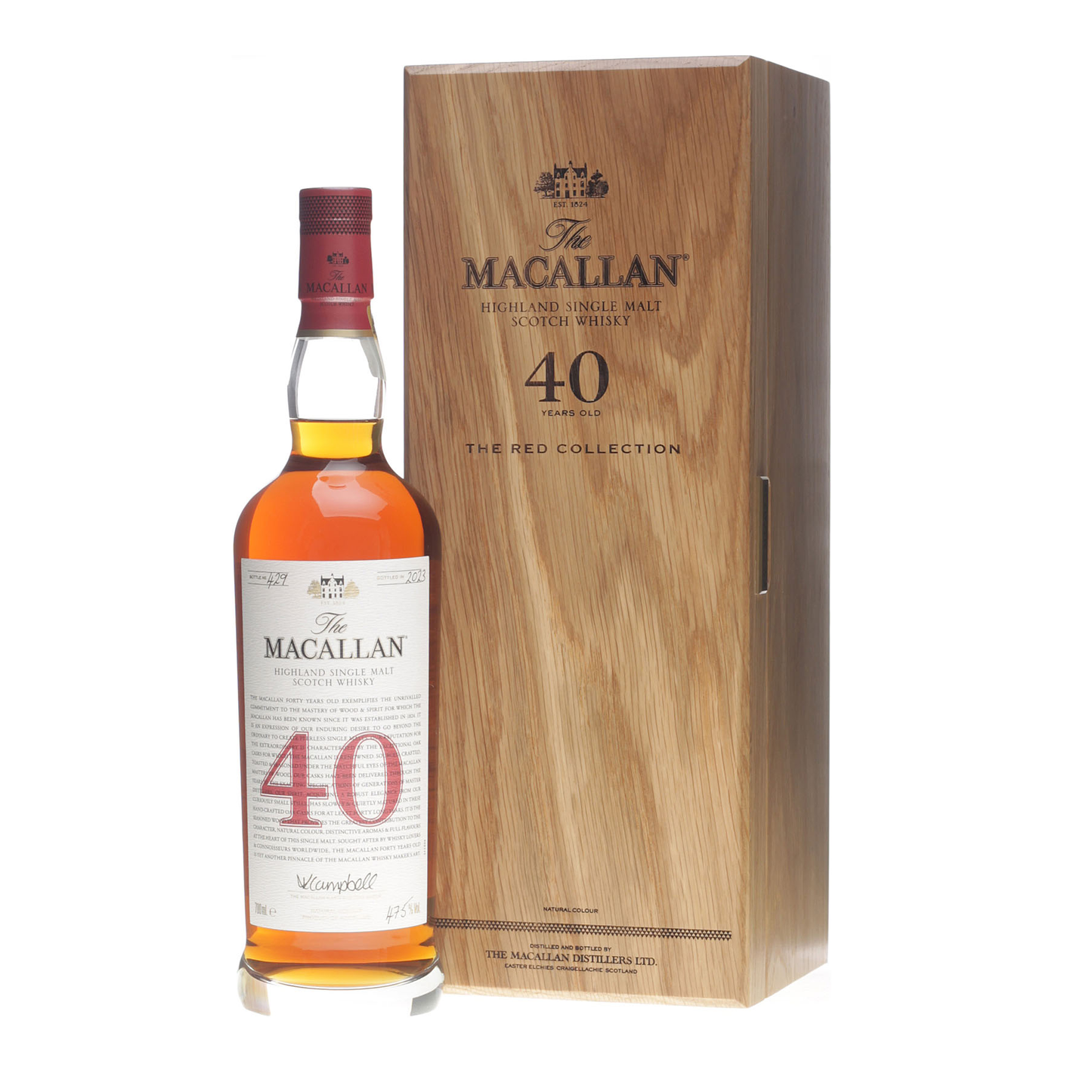 Macallan 40 - Rauða safnið 2023