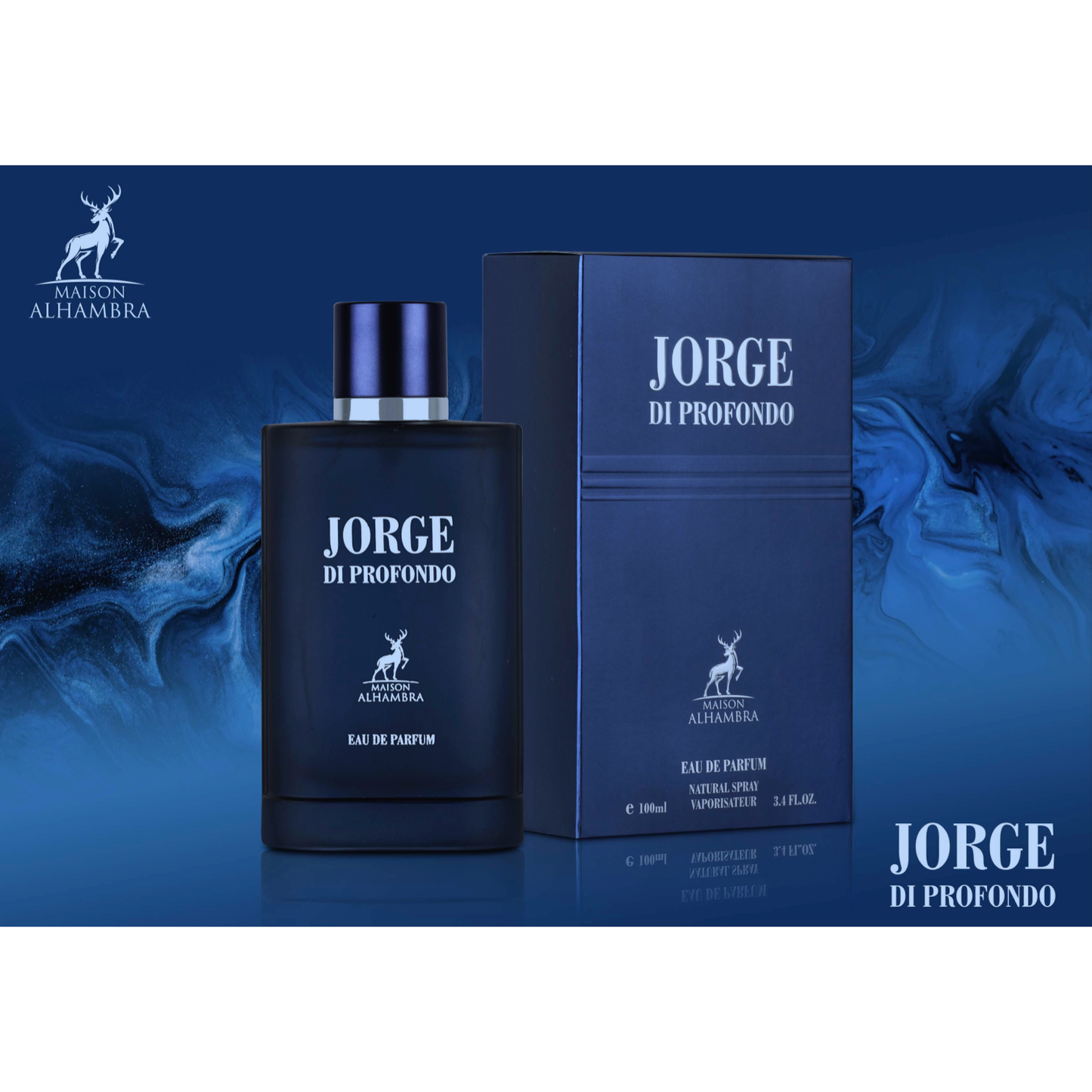 Maison Alhambra ilmvatn Jorge Di PROFONDO Eau de Parfum 100ml
