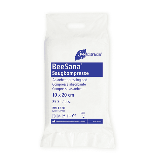 Meditrade BeeSana® Saugkompresse - 25 Stück