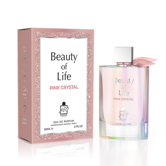 Milestone Beauty Of Life Pink Crystal Eau de Parfum 80ml