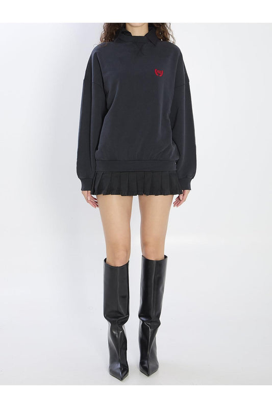 Mini dress in cotton