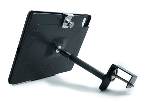 SYSTEM-S borðfestingarklemma, læsanleg 360° standur fyrir iPad Pro 13" Air 13" (M2) Pro 6 5 4 3 12.9"
