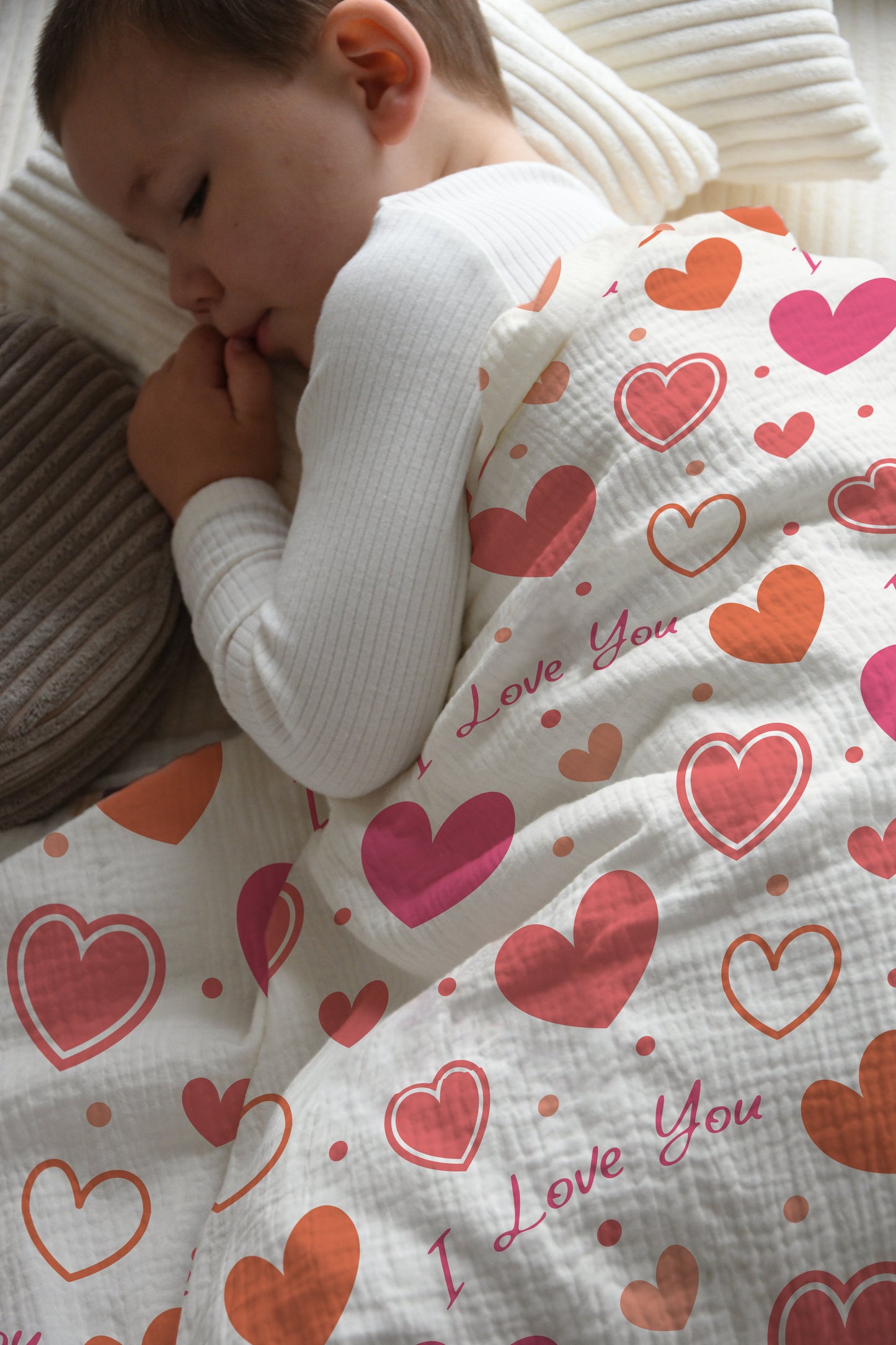 "I love you" premium children's bed linen