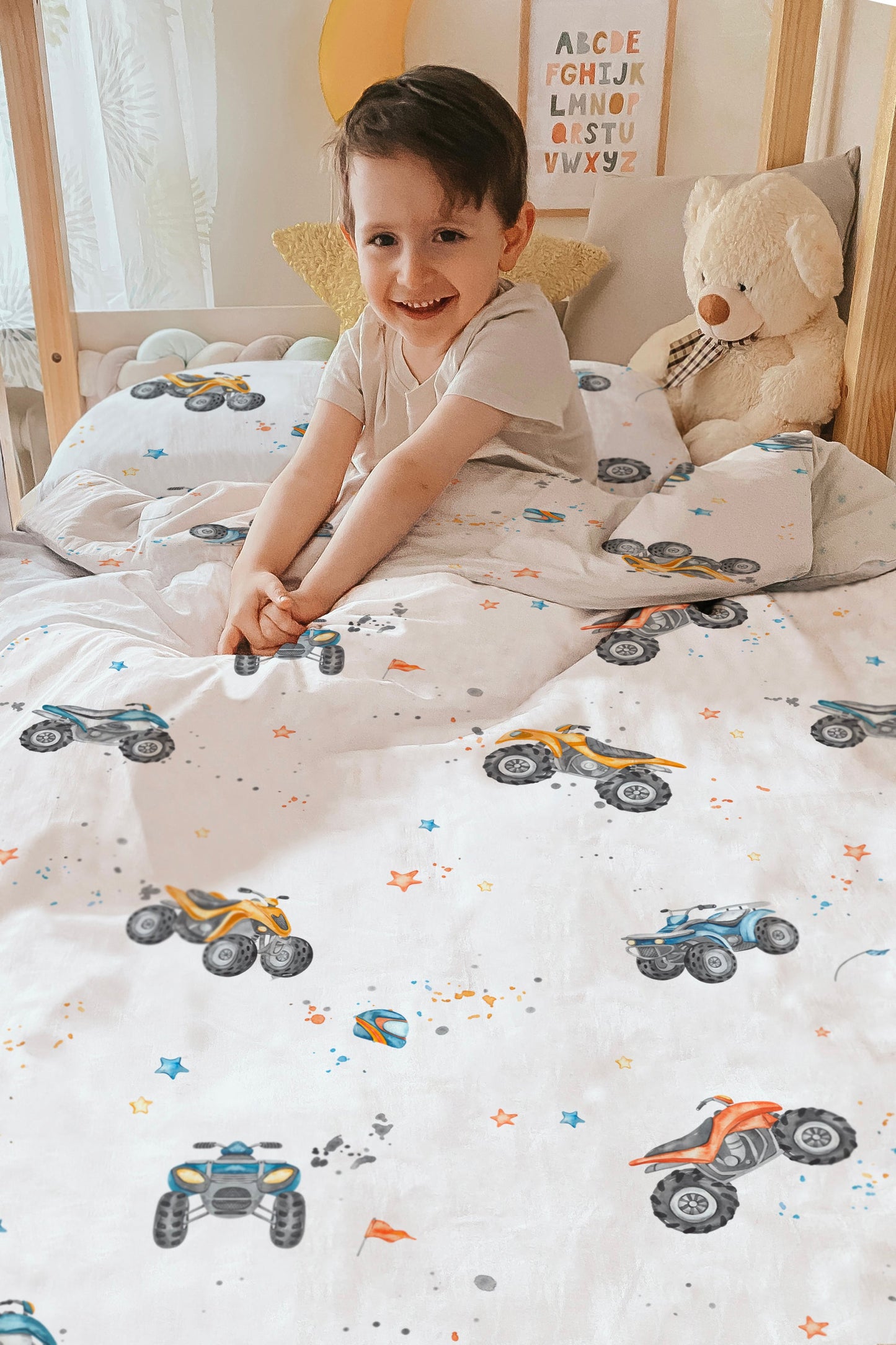 "Quads" Premium Children's Bedding