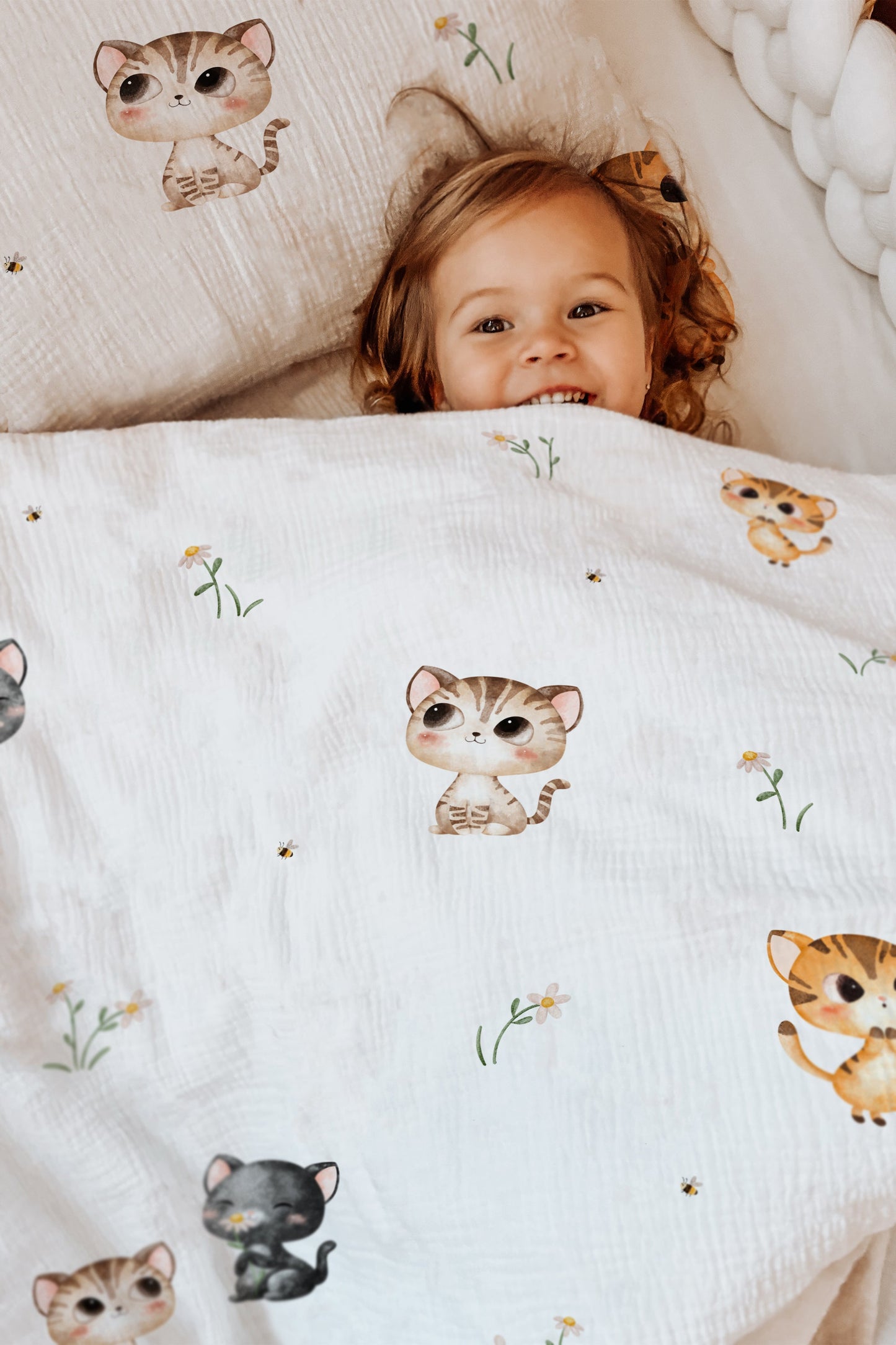"Cats" Premium Children's Bedding