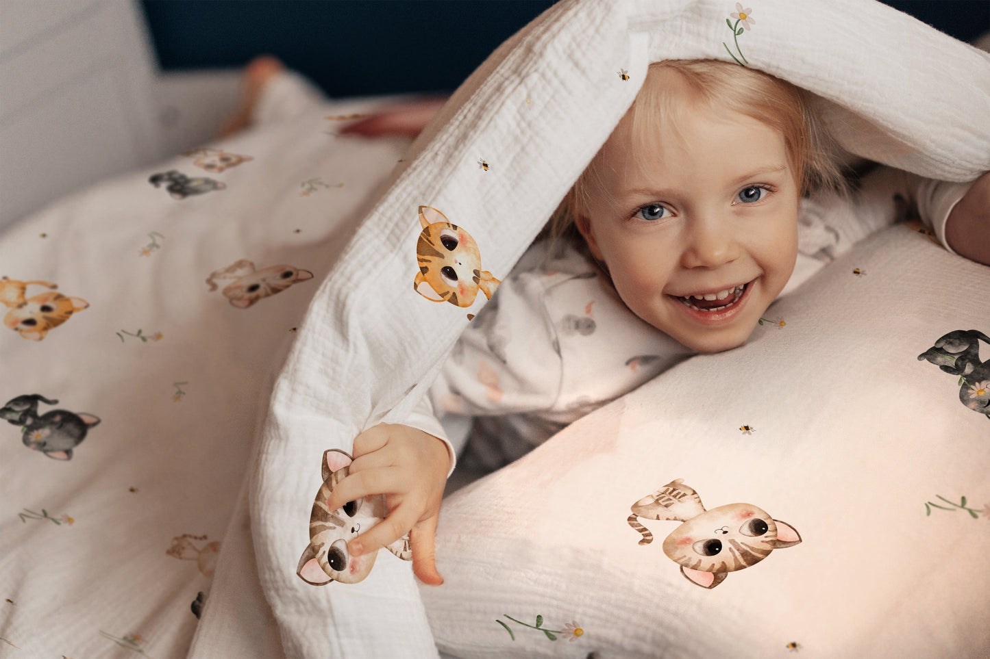 "Cats" Premium Children's Bedding