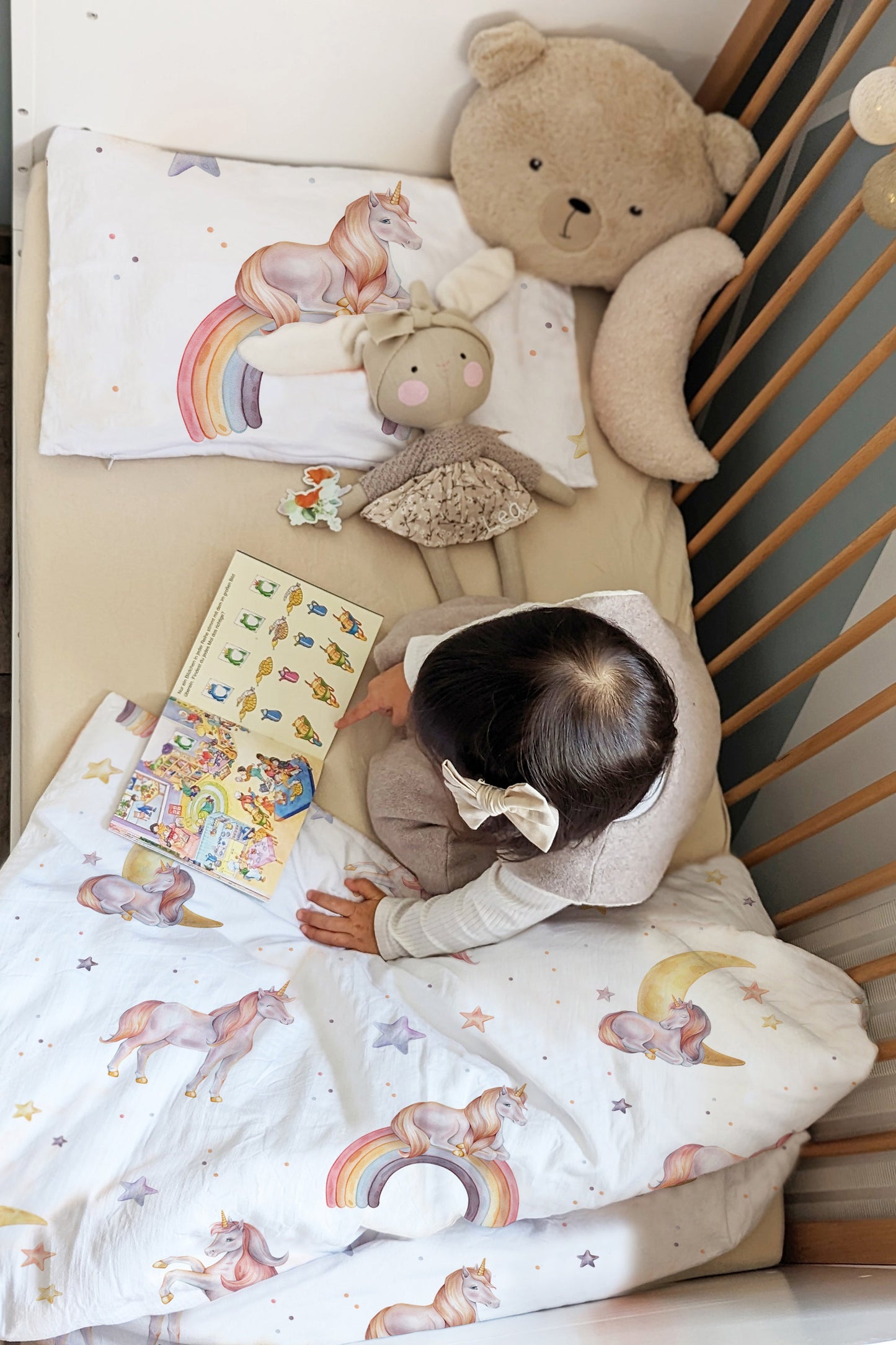 "Rainbow Unicorn" Premium Children's Bedding