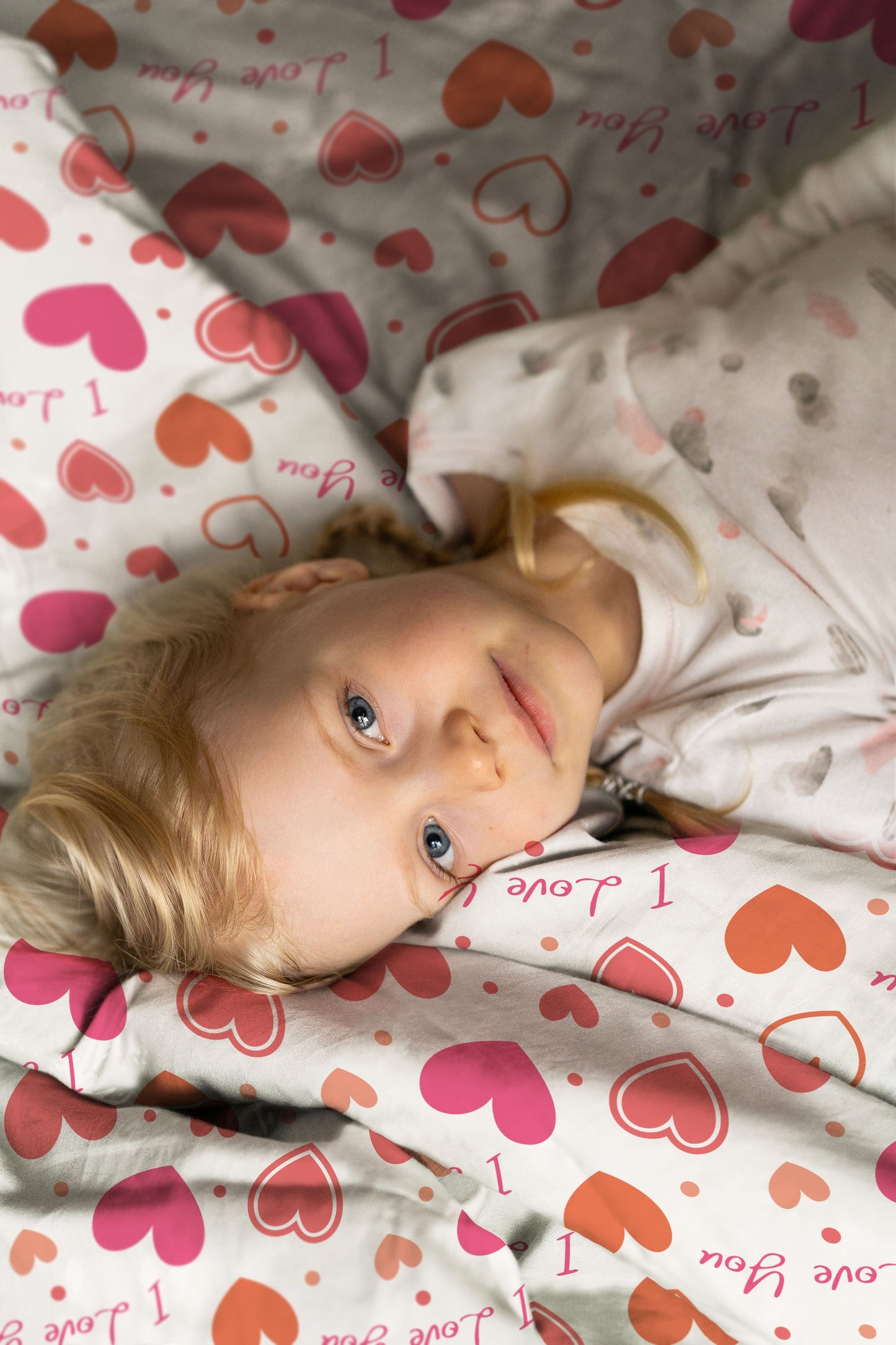 "I love you" premium children's bed linen
