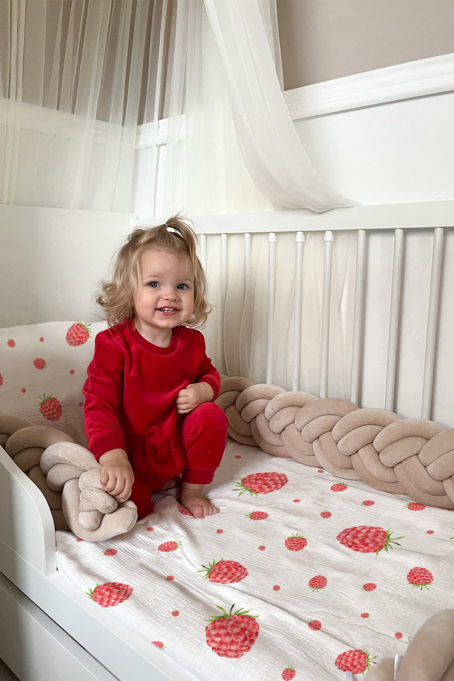 "Raspberries" Premium Children's Bedding