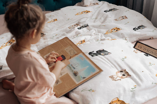 "Cats" Premium Children's Bedding