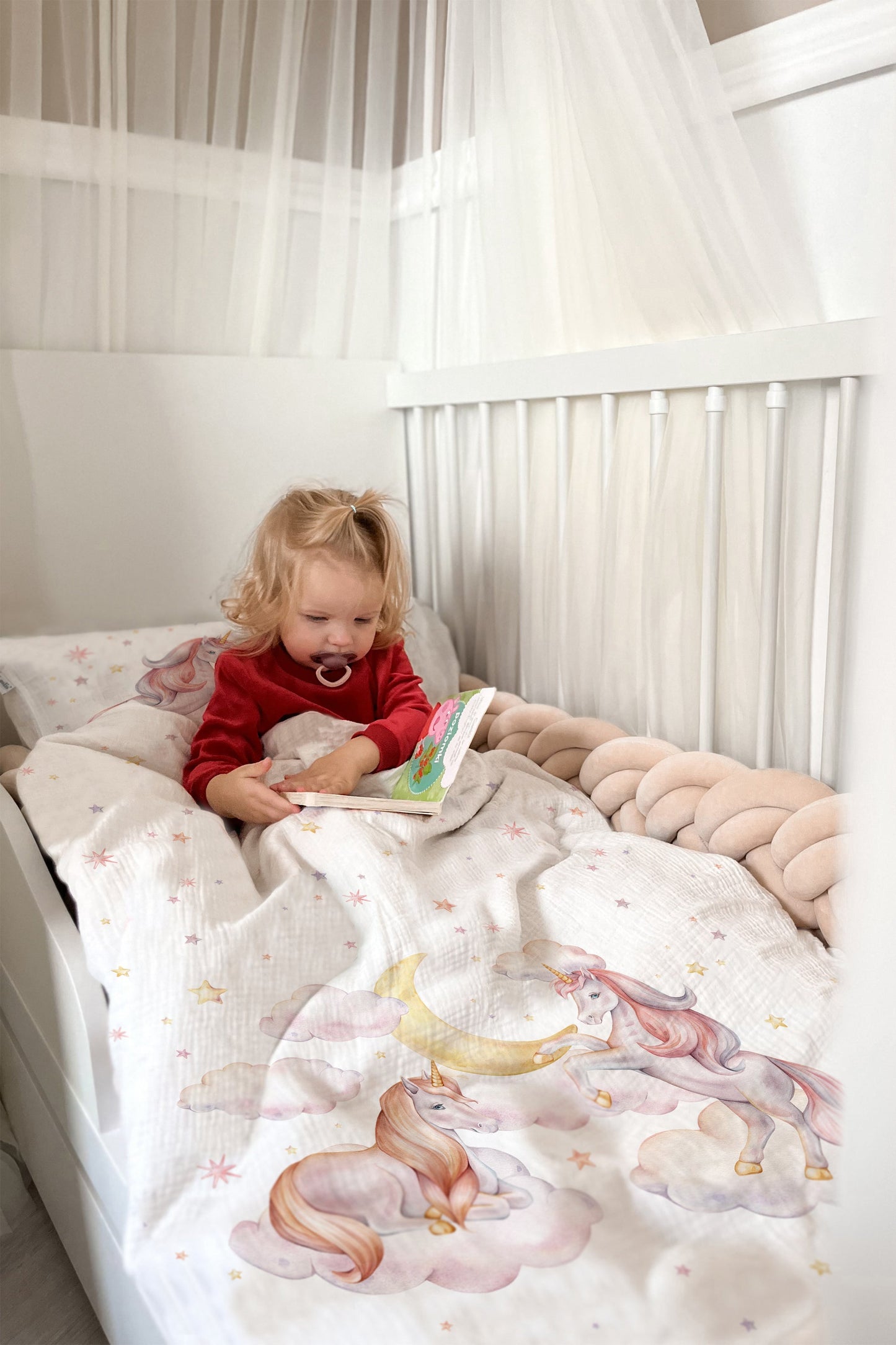 "Starry Unicorn" Premium Children's Bedding