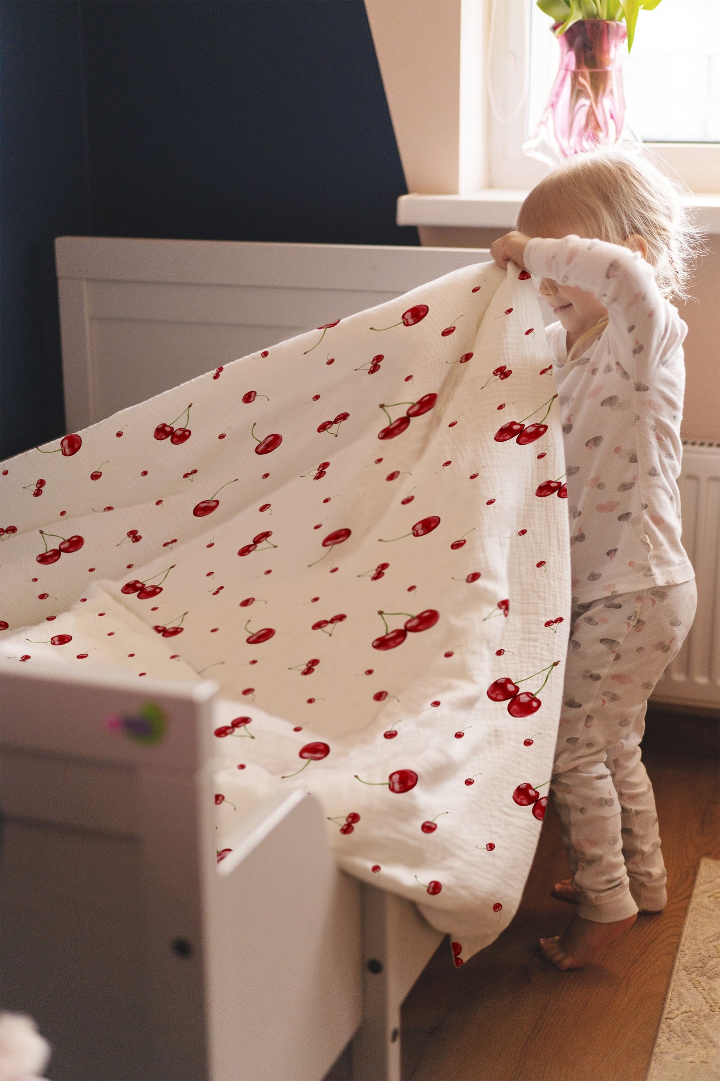 "Cherries" Premium Children's Bedding