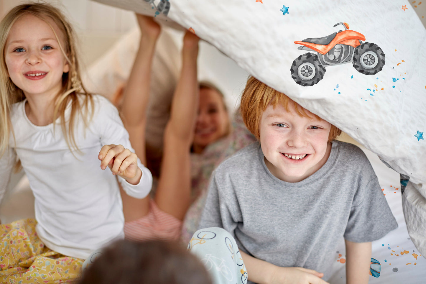 "Quads" Premium Children's Bedding