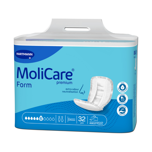 Hartmann MoliCare® Premium Form Vorlage, 6 Tropfen | Packung (32 Stück)