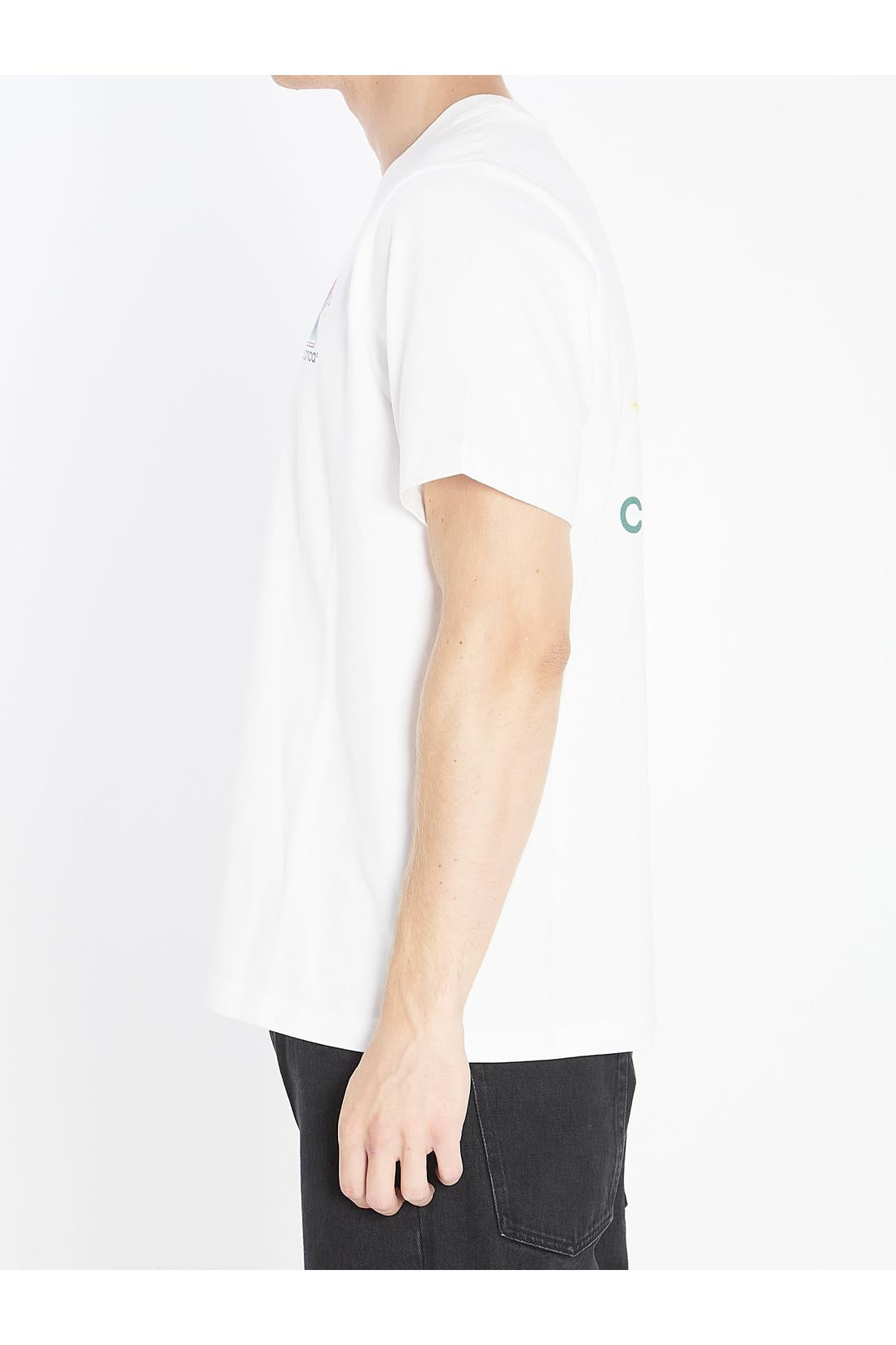 Montagne ondulée printed t-shirt