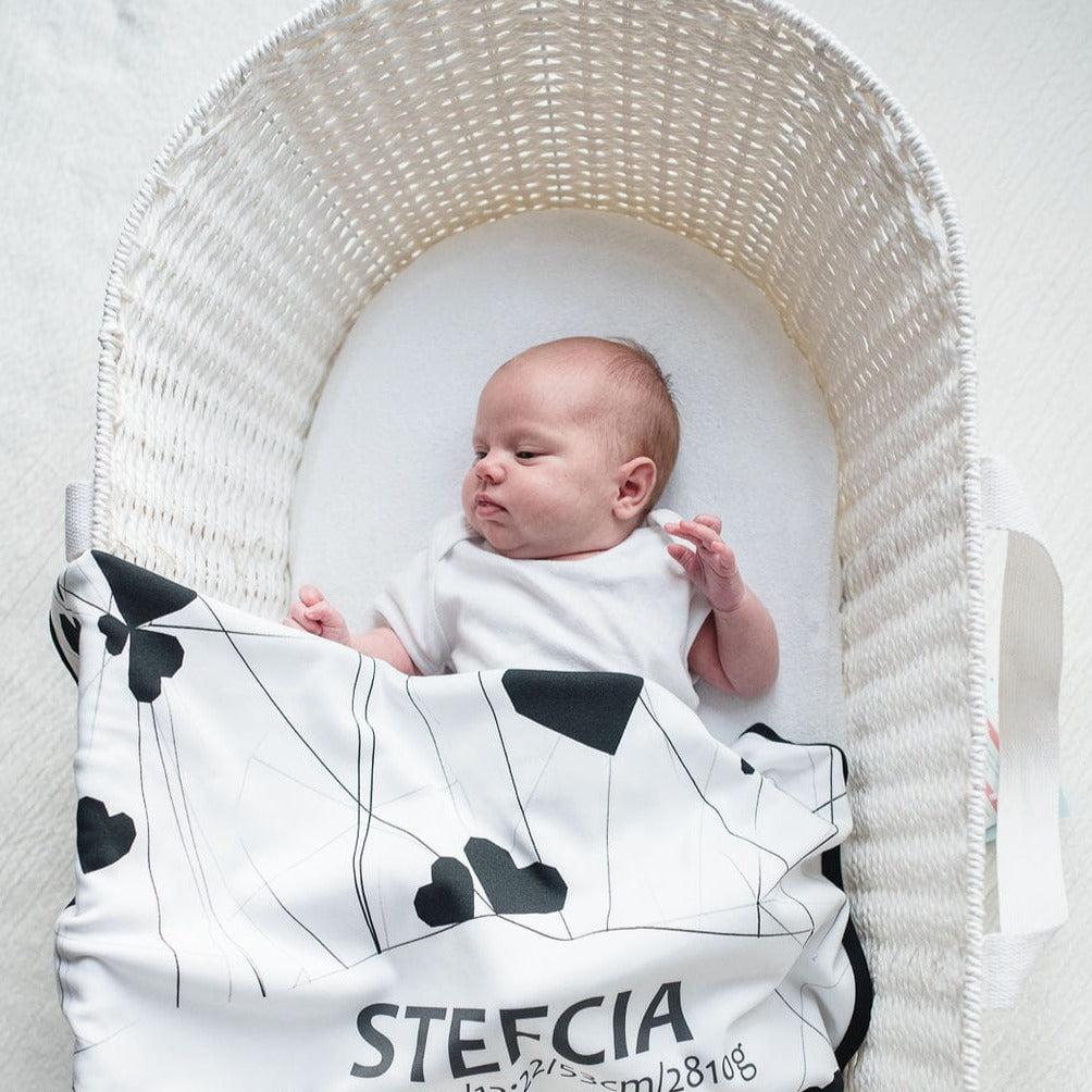 Moseskorb Papiergeflecht Paper Dream inkl. Matratze - Nachhaltig & sicher