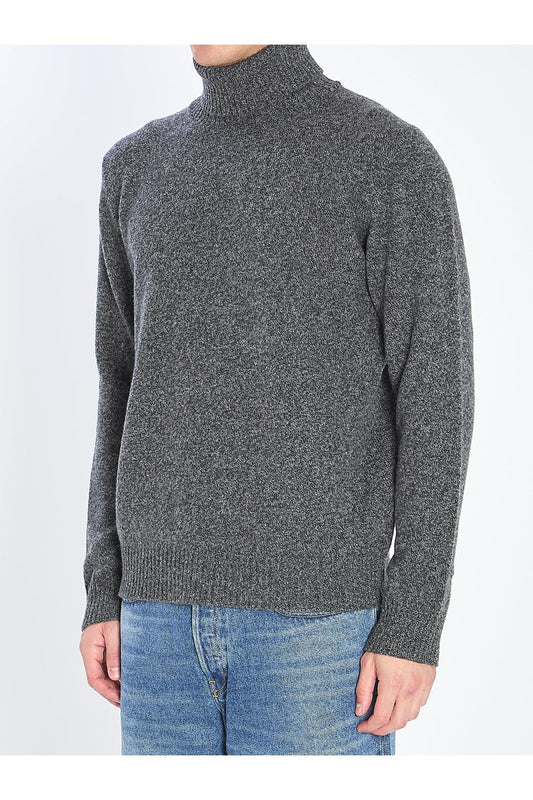Mouline turtleneck sweater