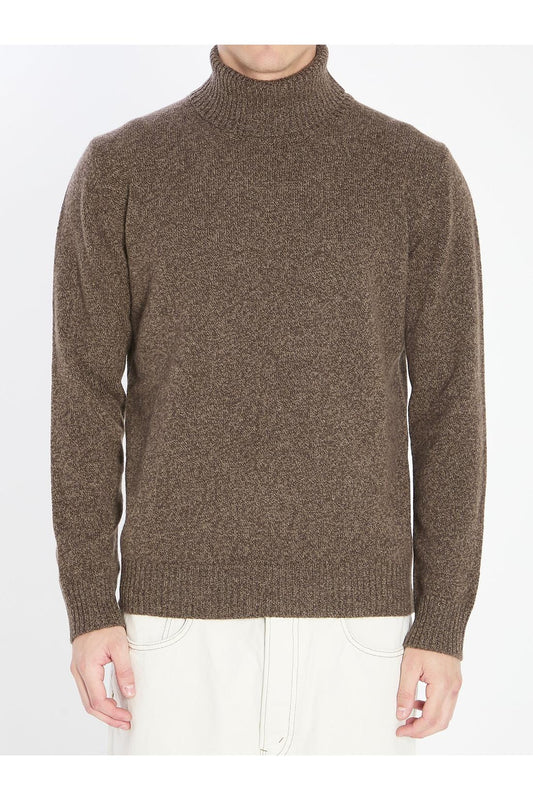 Mouline turtleneck sweater