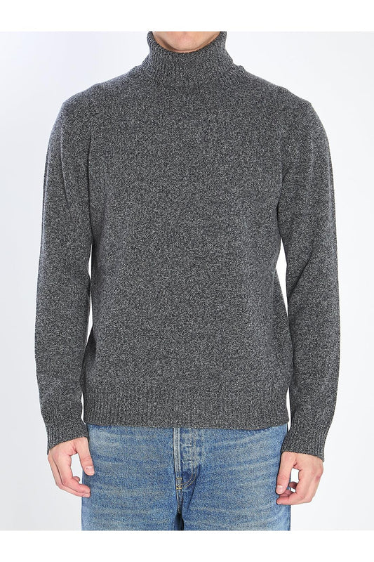 Mouline turtleneck sweater