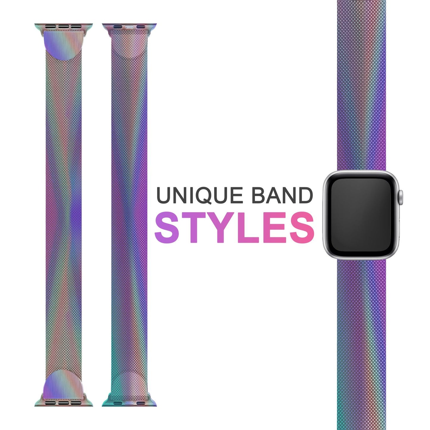 Mílanó málmól fyrir Apple Watch Ultra/SE/8/7/6/5/4/3/2/1, 42/44/45/49 mm