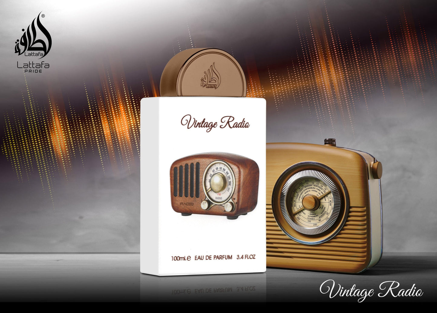 Lattafa Pride Perfume Vintage Radio Eau de Parfum 100ml