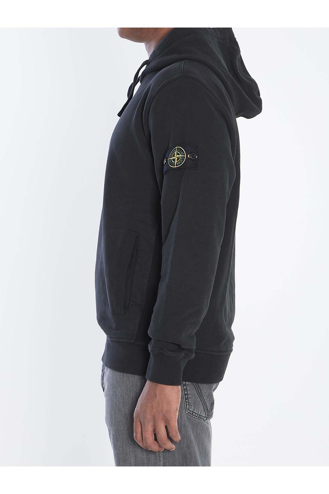 Organic cotton hooded sweatshirt