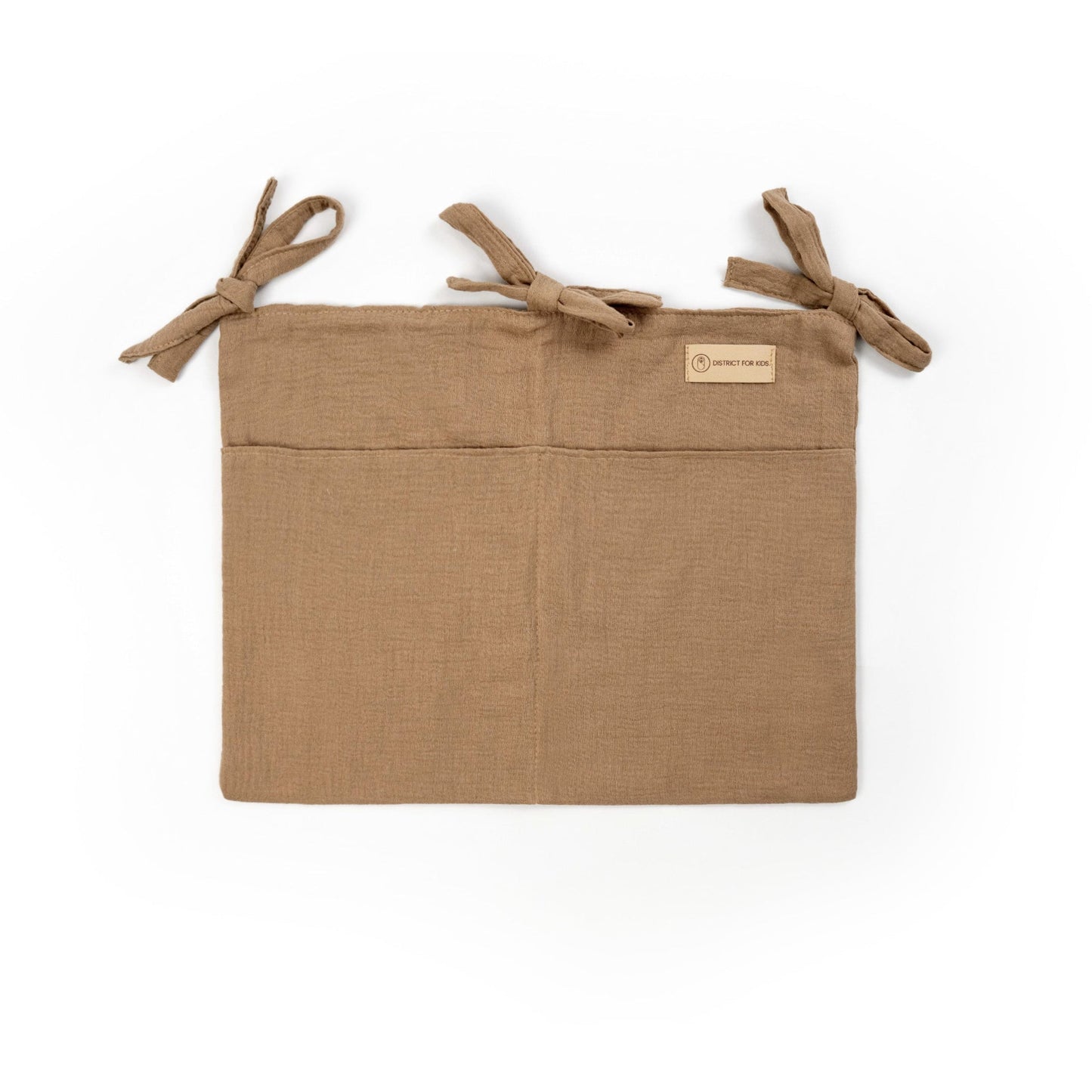 Babybett Organizer Musselin - Aufbewahrung fürs Babyzimmer