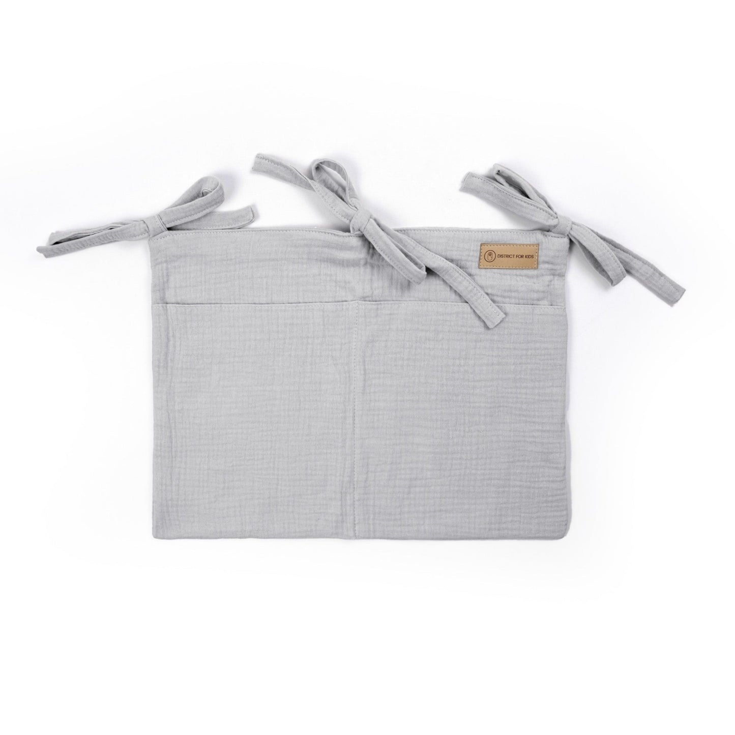 Babybett Organizer Musselin - Aufbewahrung fürs Babyzimmer