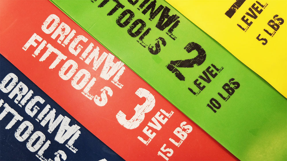 Fit tools Fitnessbänder 4er Set