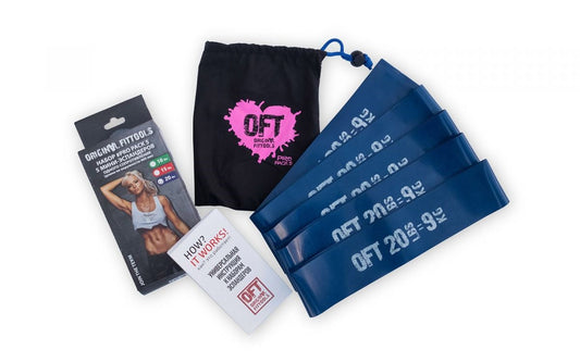 Fittools Mini Resistancebänder blau - 20 lbs